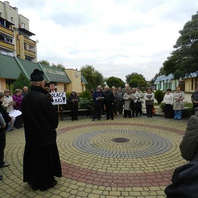 Koronka na ulicach parafii (28.09)