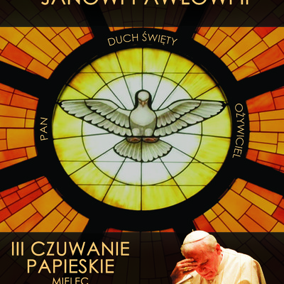 plakat czuwanie papieskie 2015