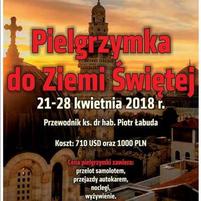 Pielgrzymka z naszej parafii do Ziemi Świętej
