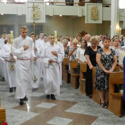 Podziękowanie Ks. Proboszczowi Stanisławowi (05.08)