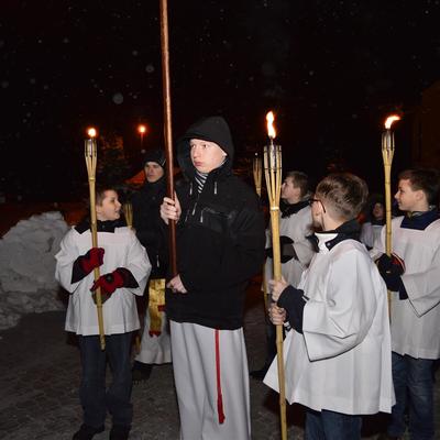 Droga Krzyżowa ulicami parafii (22.03)